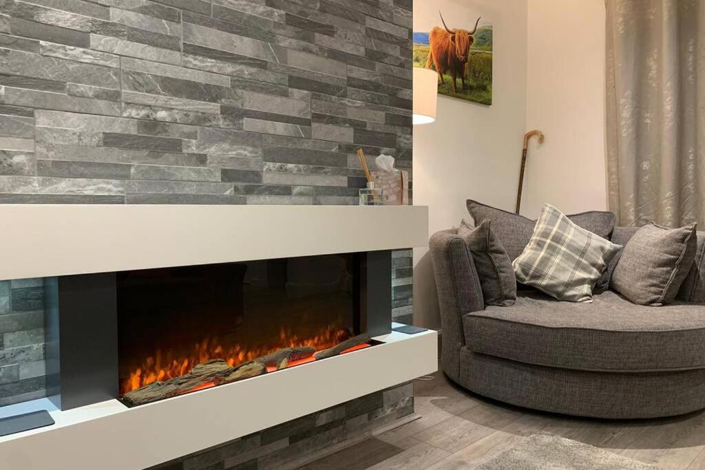Posezení v ubytování *STUNNING & SPACIOUS* 3 Bed House, 5min from Oban