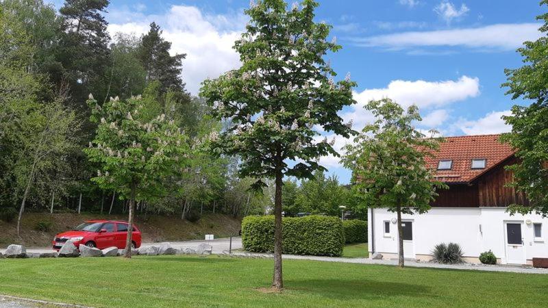 Zahrada ubytování Ferienhaus Bayern am Ferienpark Westerncity