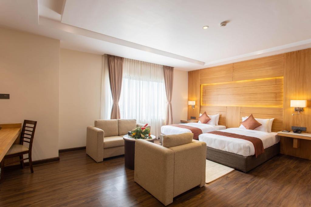 Postel nebo postele na pokoji v ubytování Hotel Da Flamingo