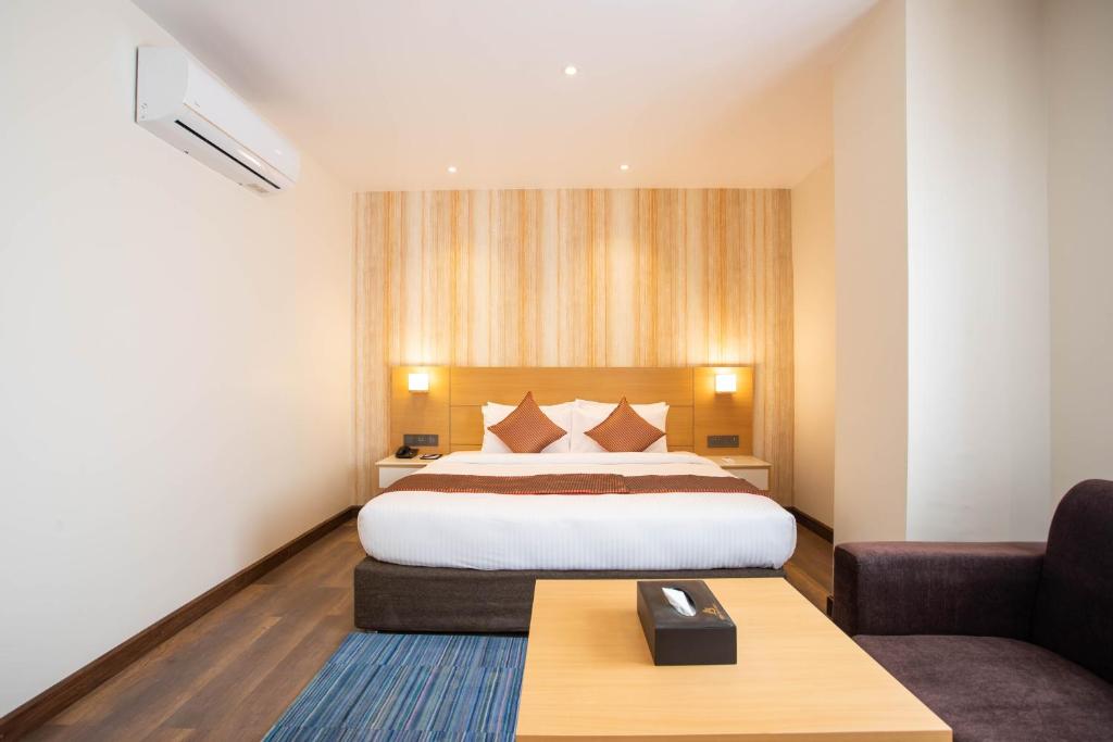 Postel nebo postele na pokoji v ubytování Hotel Da Flamingo
