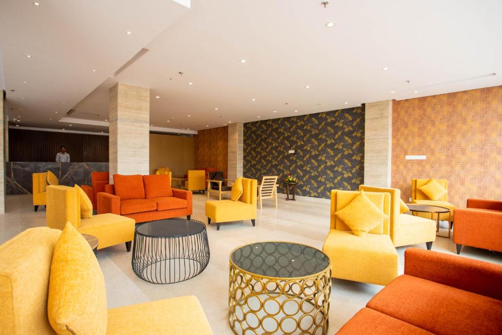 Posezení v ubytování Hotel Da Flamingo