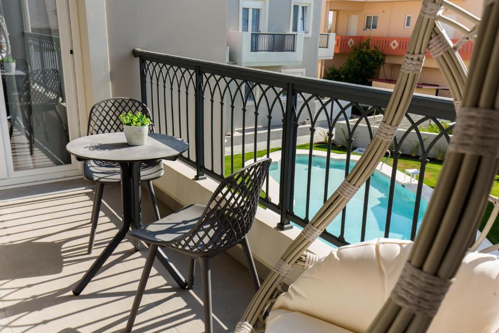 Balkón nebo terasa v ubytování Limosa Luxury Residences