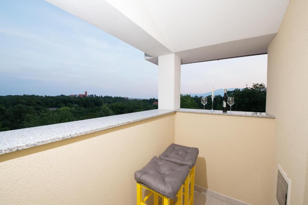Balkón alebo terasa v ubytovaní Kuća za odmor Diraki