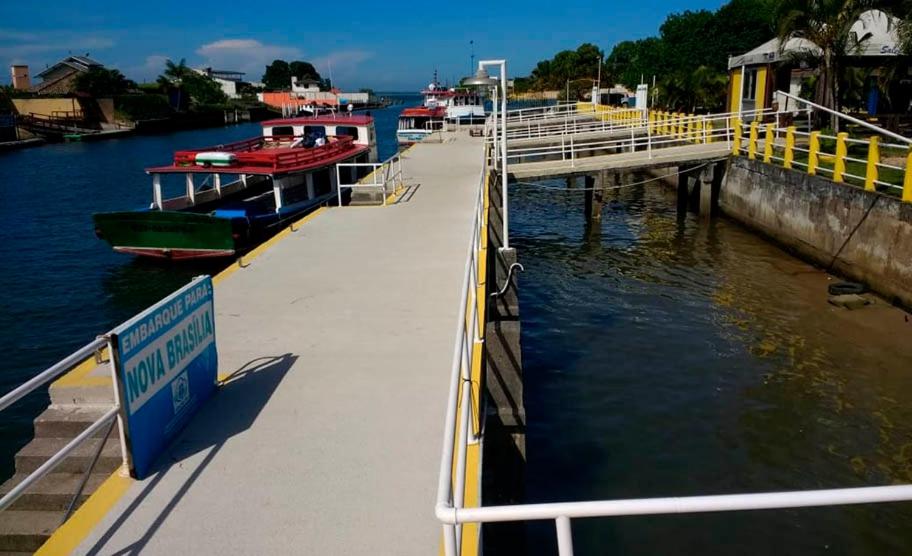  Studio 200m embarque Ilha do Mel com Garagem coberta