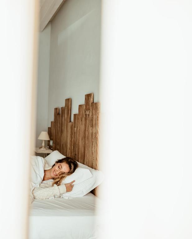 Postel nebo postele na pokoji v ubytování B&B Il Mare In Una Stanza