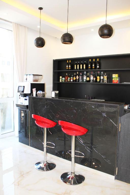 Lounge nebo bar v ubytování CSI Group - Hotel Metropoli