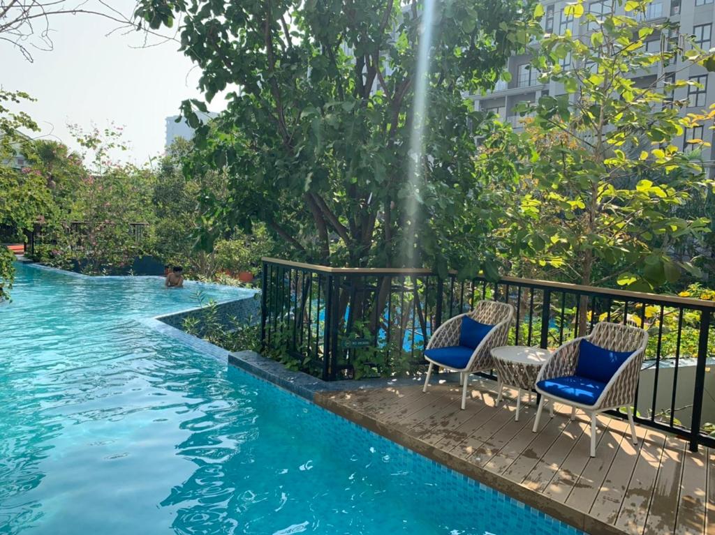Bazén v ubytování Lahabana HuaHin pool view 137 nebo v jeho okolí