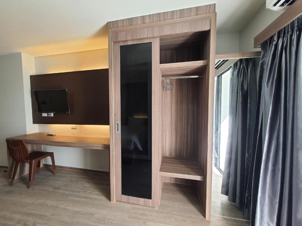 โรงแรมดับเบิ้ลดี ปากเกร็ด Double D hotel - Deluxe King Room