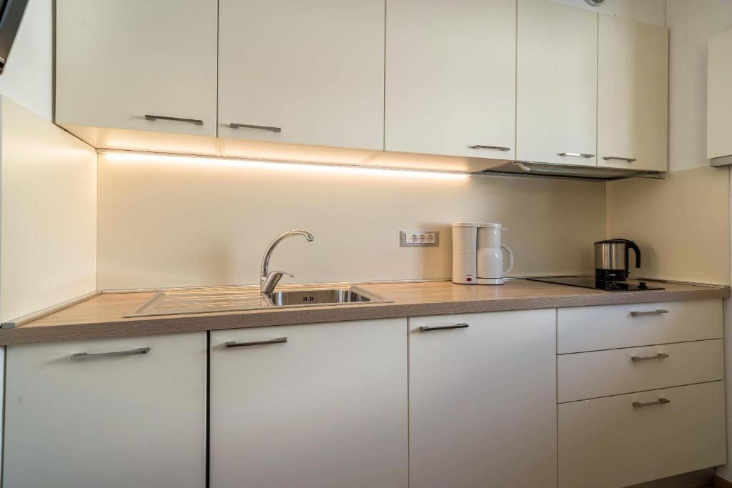 Kuchyňa alebo kuchynka v ubytovaní Ferienwohnung Mittager Edelweiss