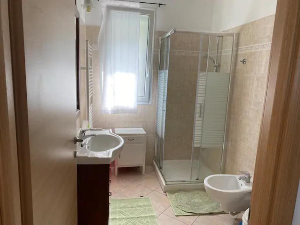 Kúpeľňa v ubytovaní Villa Angela
