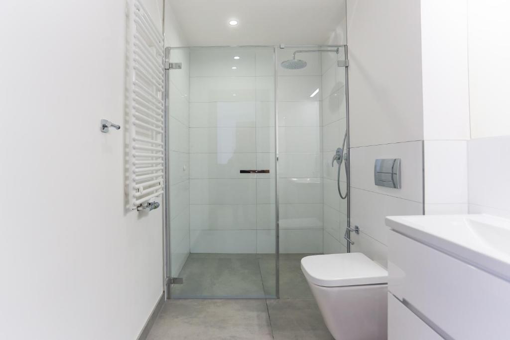 Kúpeľňa v ubytovaní Apartamenty Świnoujście - Rubin II