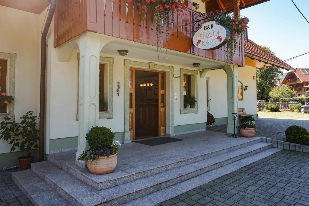 Exteriér nebo vchod ubytování Penzion Kaps