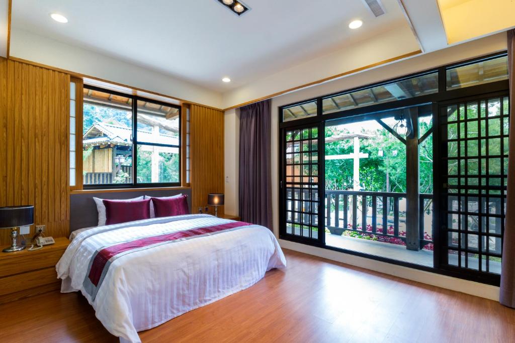 埔里夏都華蔓山林日式會館 Puli Huaman Villa - Chambre Double