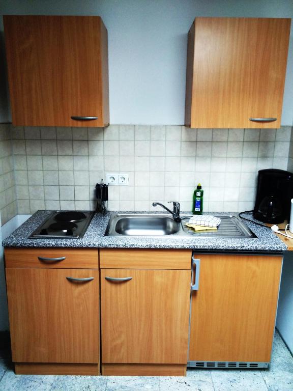 Pension Sanssouci - Tweepersoonskamer Met Kitchenette