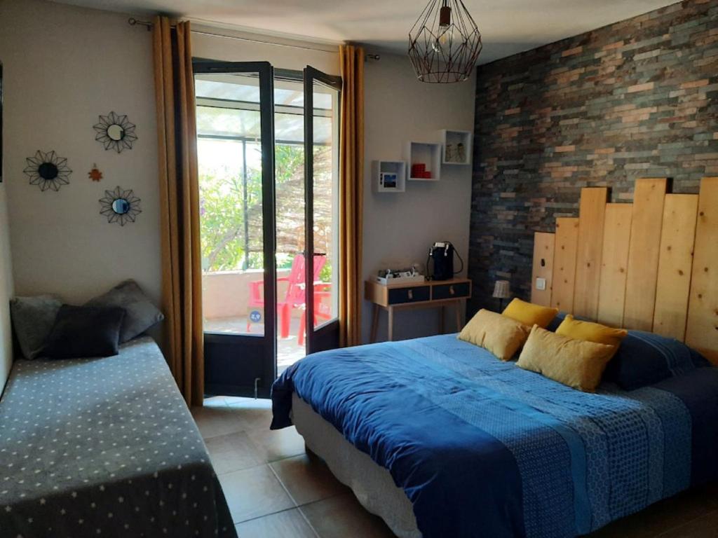 Villa Lei Rigaü - Chambre Double Avec Terrasse