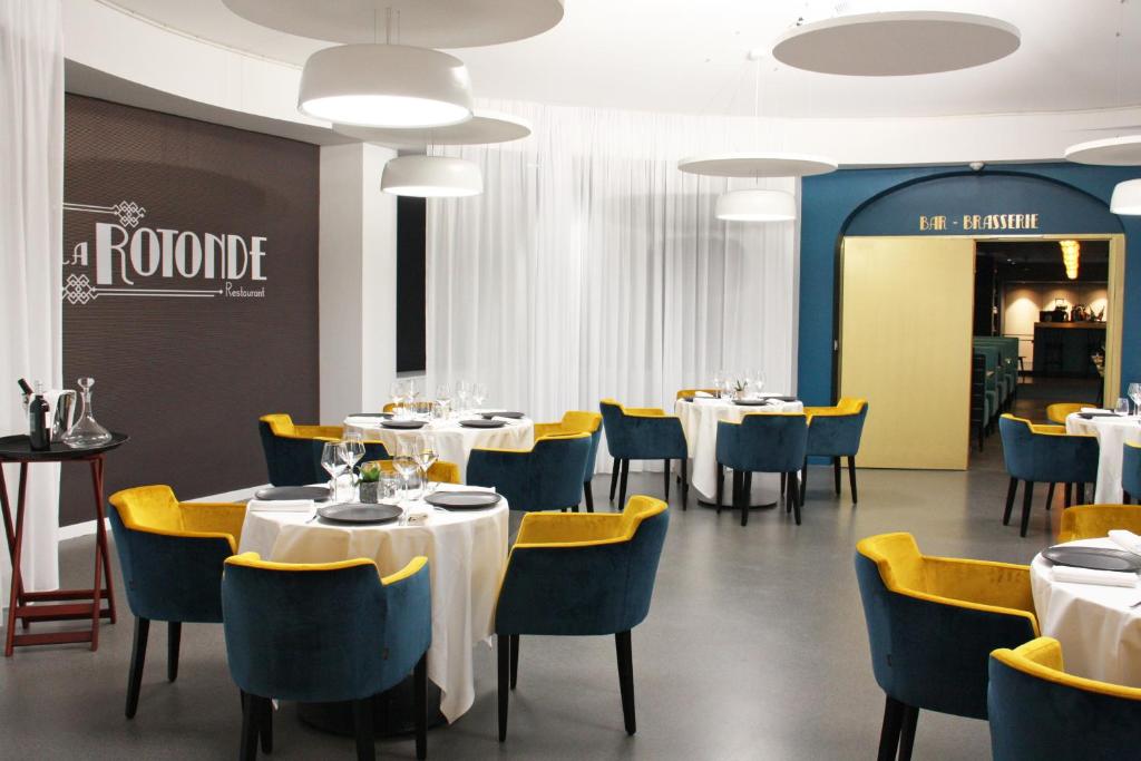 Restaurace v ubytování Hôtel du Parc & Spa