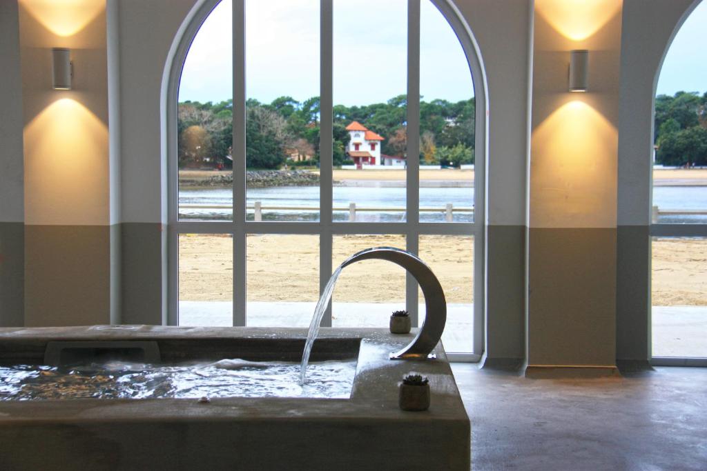 Posezení v ubytování Hôtel du Parc & Spa