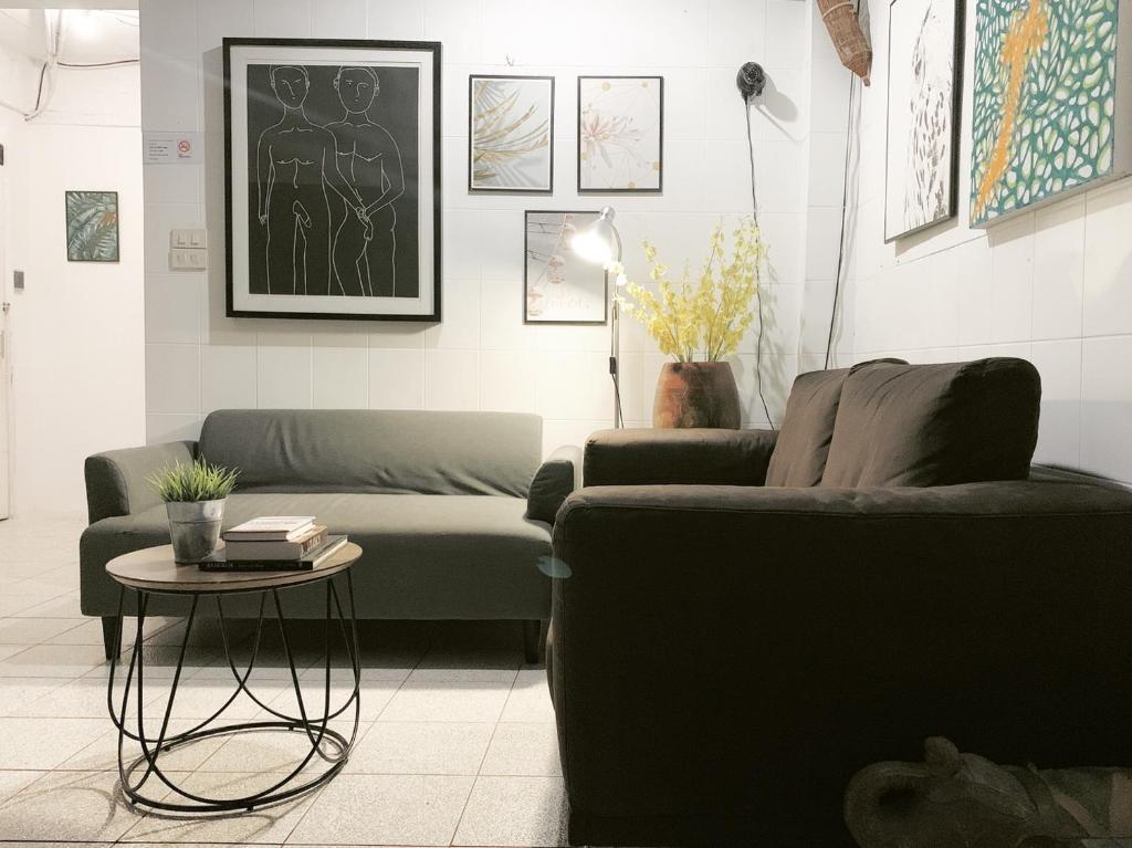 Posezení v ubytování Gfeel Hostel