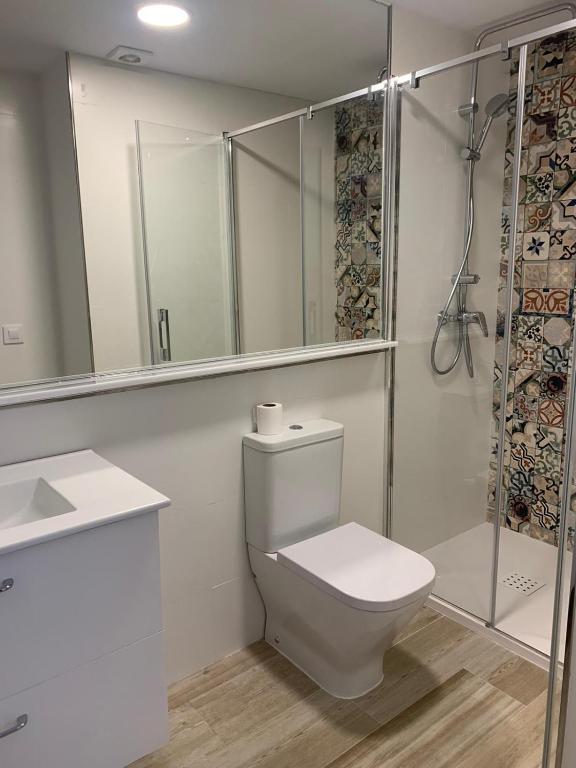 Kúpeľňa v ubytovaní Apartamento Entrecatedrales