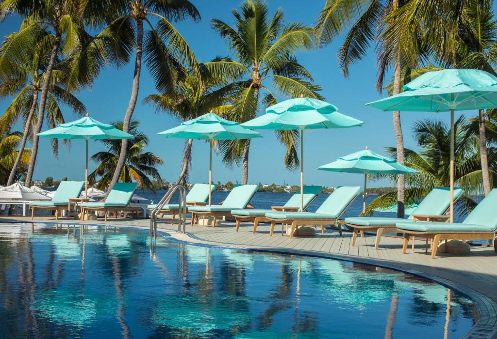 Bazén v ubytování Bungalows Key Largo - All Inclusive nebo v jeho okolí