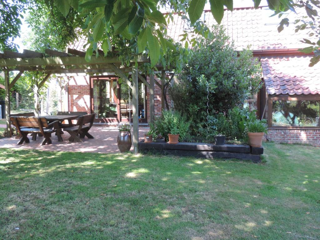 Zahrada ubytování Vakantiewoning Zoetebeek