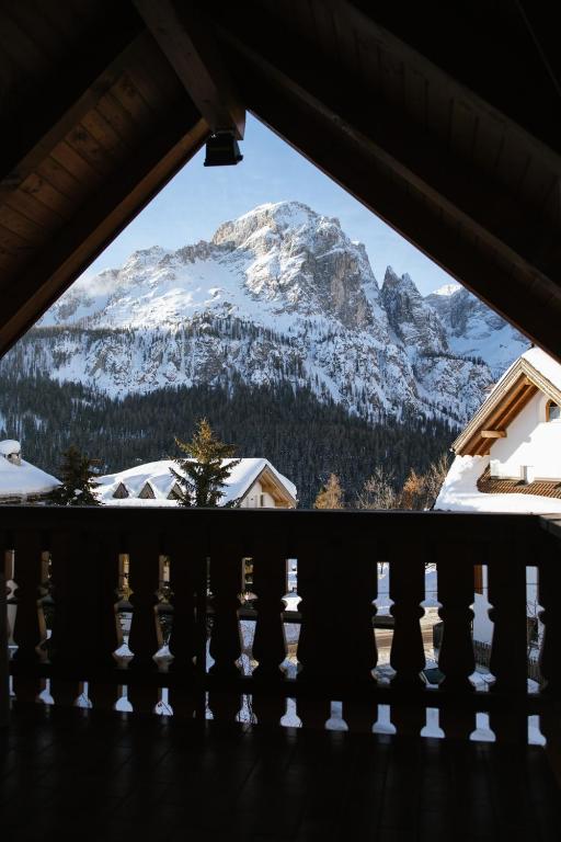 Nespecifikovaný výhled na hory nebo výhled na hory při pohledu z bed and breakfast