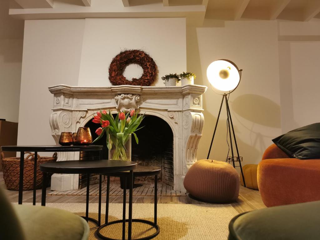 Posezení v ubytování forrest - Holiday Home - Vakantiewoning