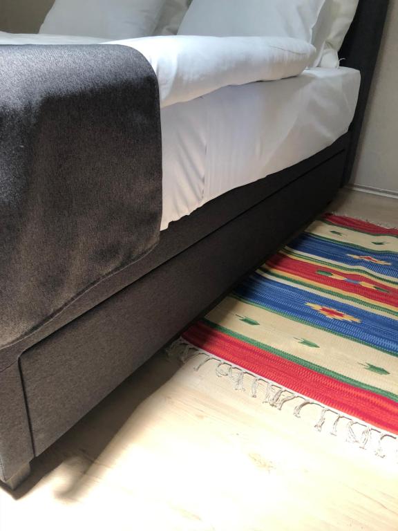 Postel nebo postele na pokoji v ubytování DŮM POD RADNICÍ studia