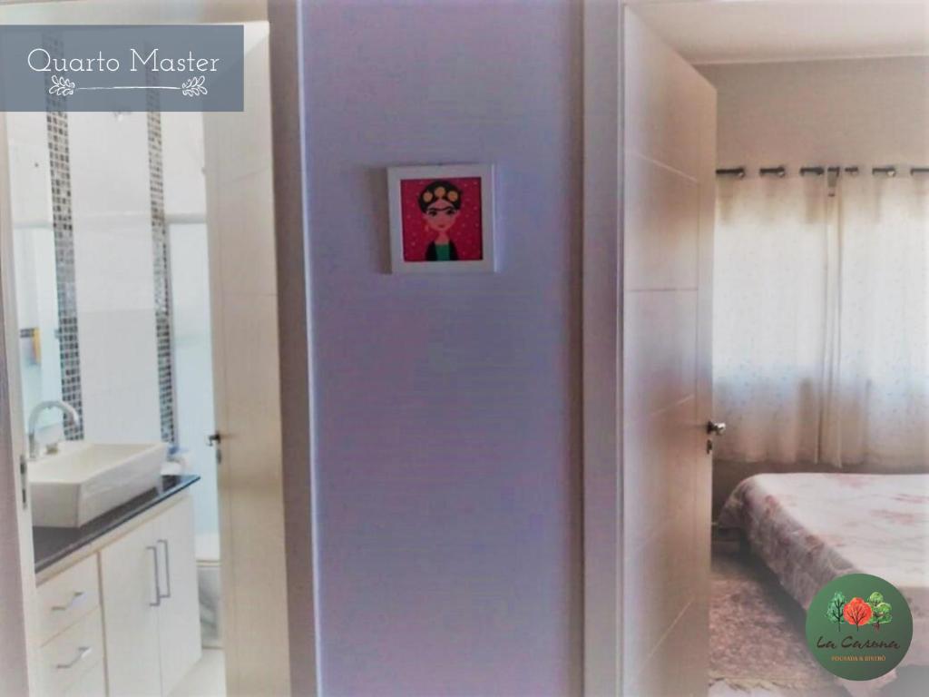 Postel nebo postele na pokoji v ubytování Pousada La Casona