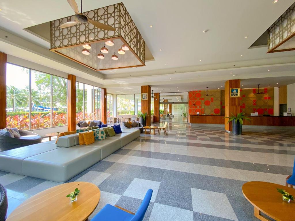 Posezení v ubytování X10 Khaolak Resort