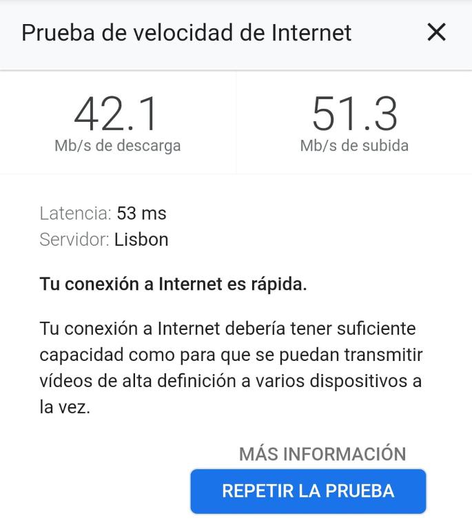 a screenshot of a cell phone screen with the number of printers at Fleitas Penthouse with terrace in San Andrés
