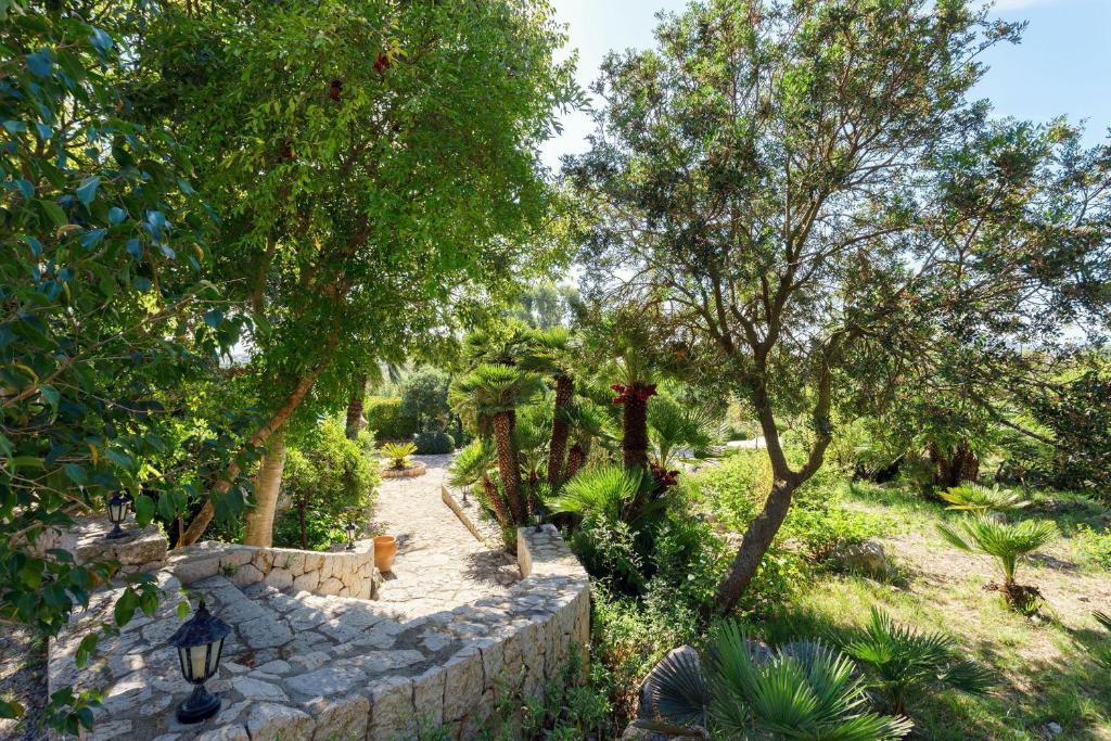 Zahrada ubytování Villa Boquer Petit - Piedra