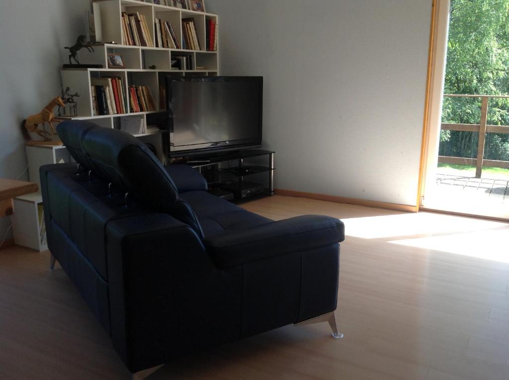Posezení v ubytování Chalet l'écureuil