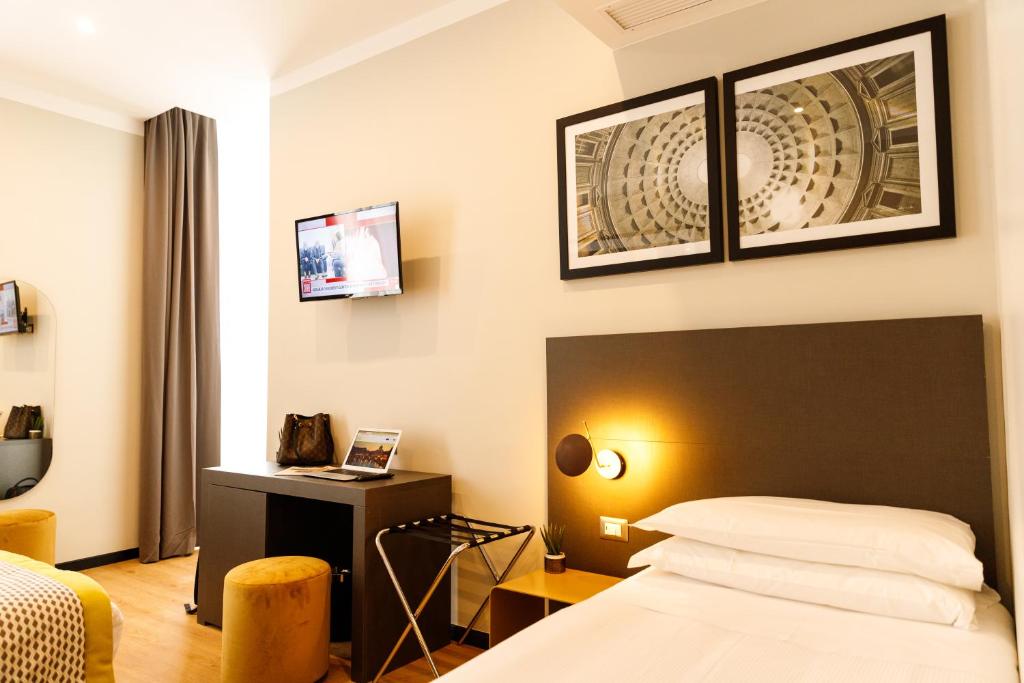 TV a/nebo společenská místnost v ubytování The Cross Hotel