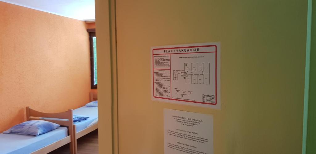 Postel nebo postele na pokoji v ubytování Hostel AV Palanka