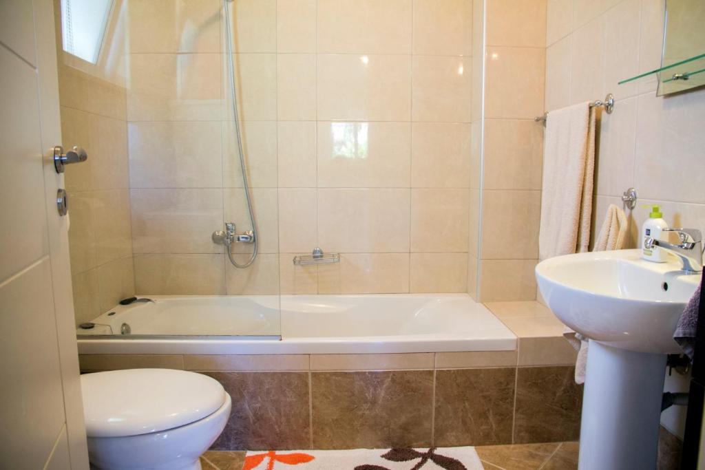 Koupelna v ubytování Villa Nopigia Homeleader