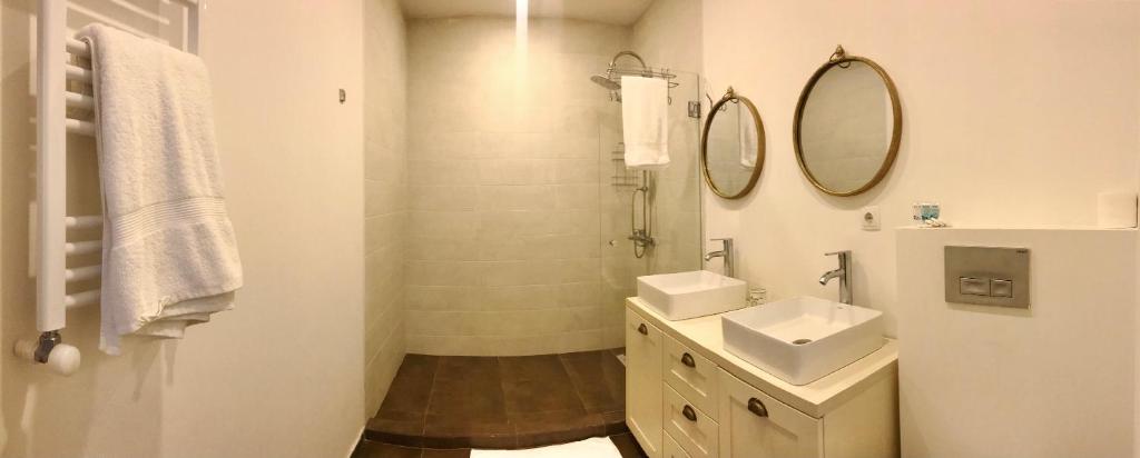 Koupelna v ubytování GVC 4-room 421 New Gudauri