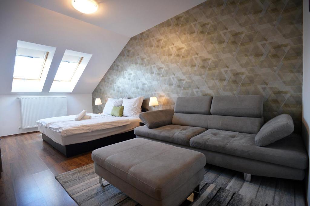 Posedenie v ubytovaní Corner Apartman Eger