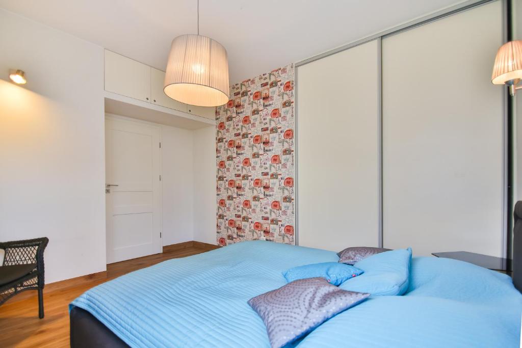 Posteľ alebo postele v izbe v ubytovaní Apartamenty Świnoujście - Rezydencja Sienkiewicza