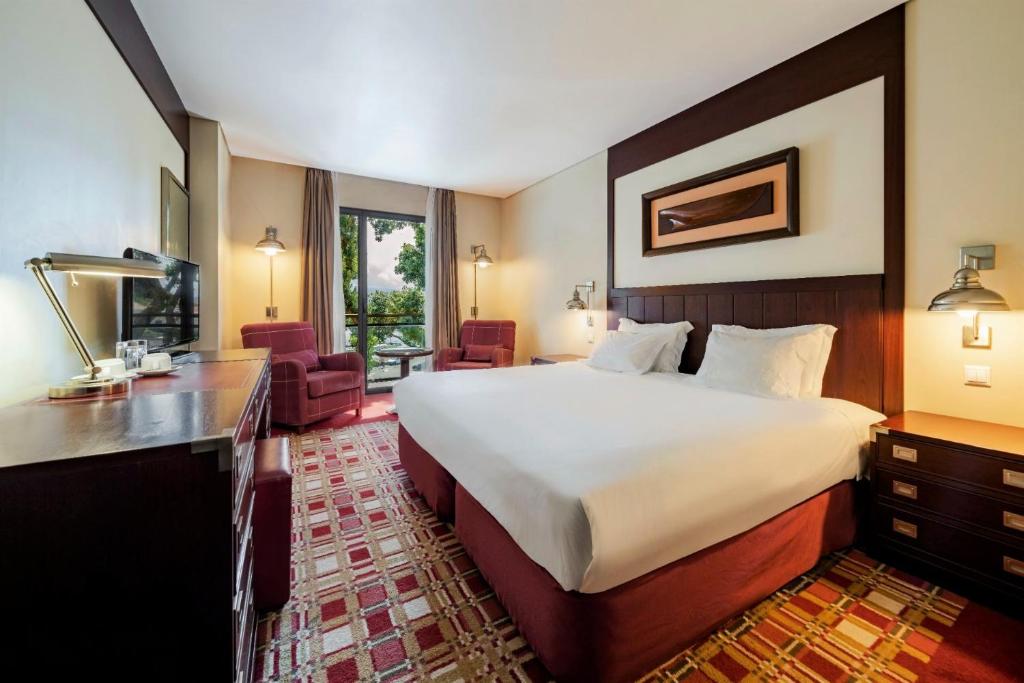 Postel nebo postele na pokoji v ubytování Hotel do Canal