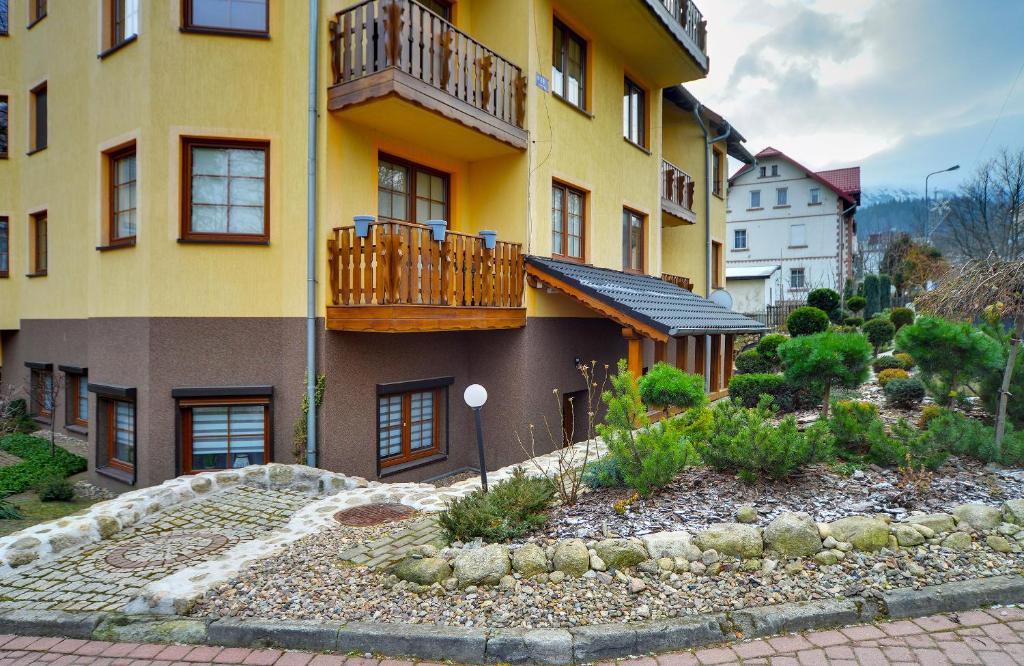 Budova, kde se apartmán nachází