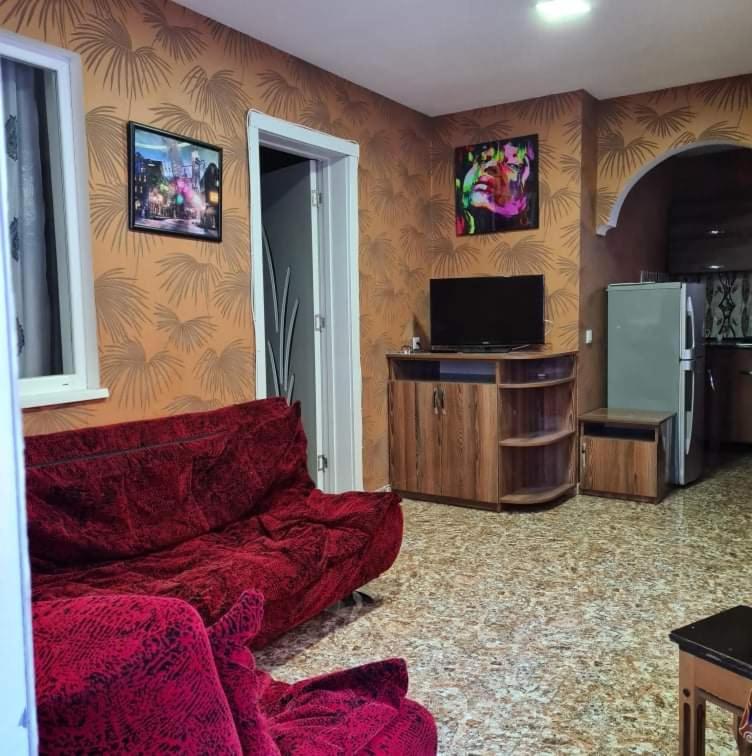 TV a/nebo společenská místnost v ubytování Guest House Nua