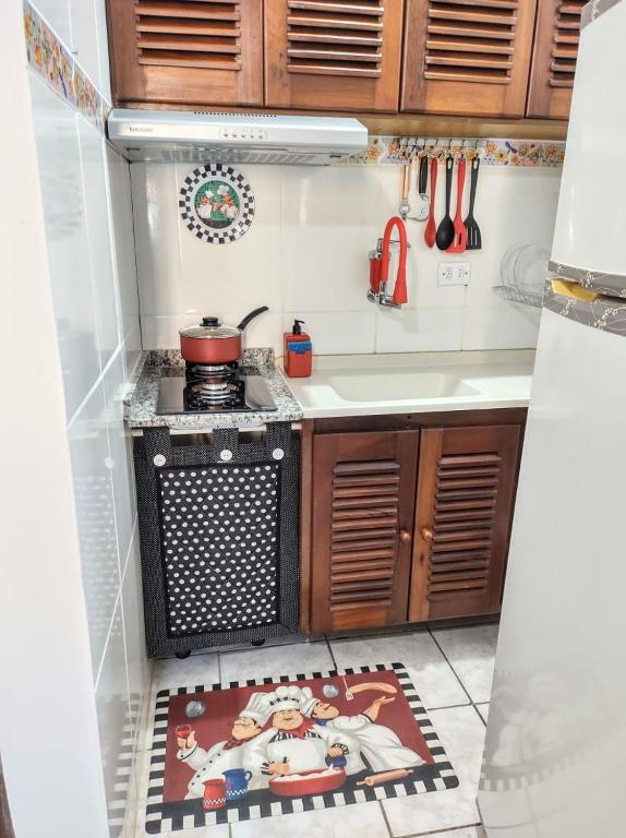  Apartamento Ubatuba - Praia grande - 260m da praia