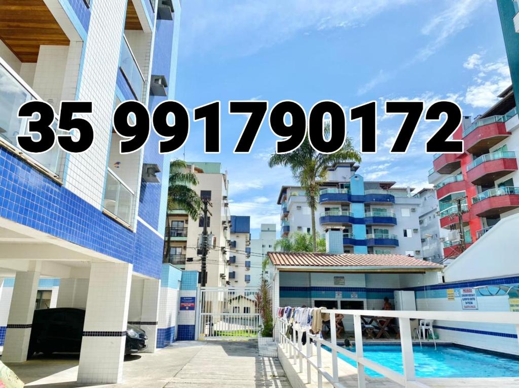  Apartamento Praia Grande com piscina