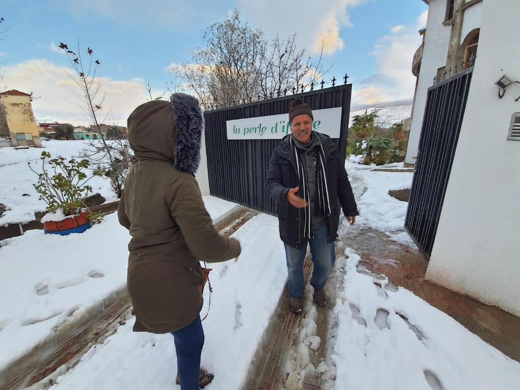 La Perle D'ifrane v zimě