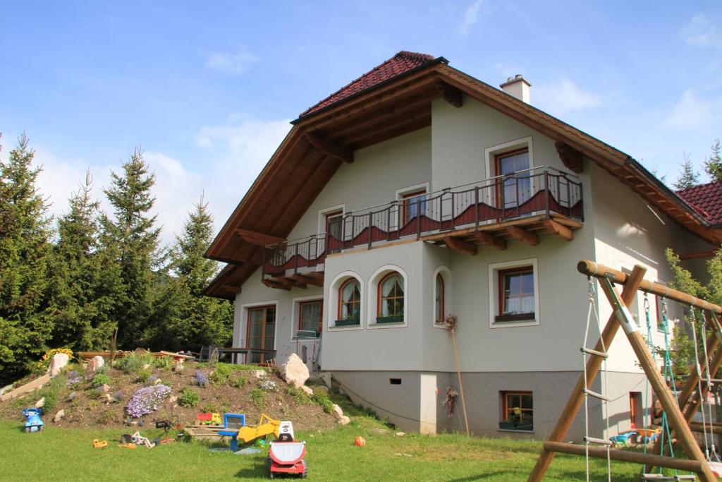 A garden outside Haus Sylvia