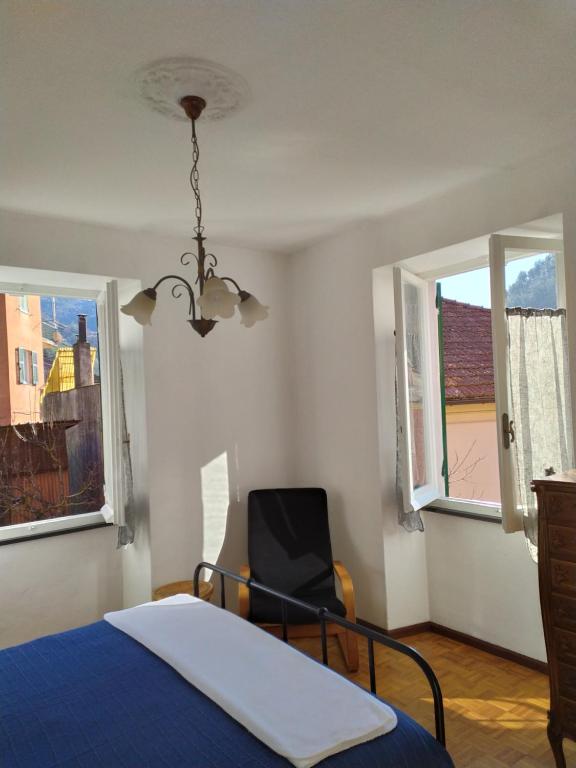 Televízia a/alebo spoločenská miestnosť v ubytovaní Casa Iris