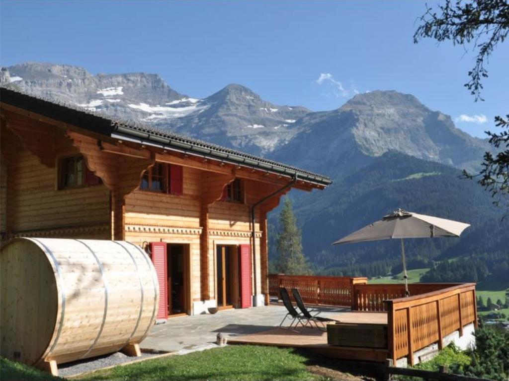 Chalet Edelweiss Breathtaking Glacier View image principale.