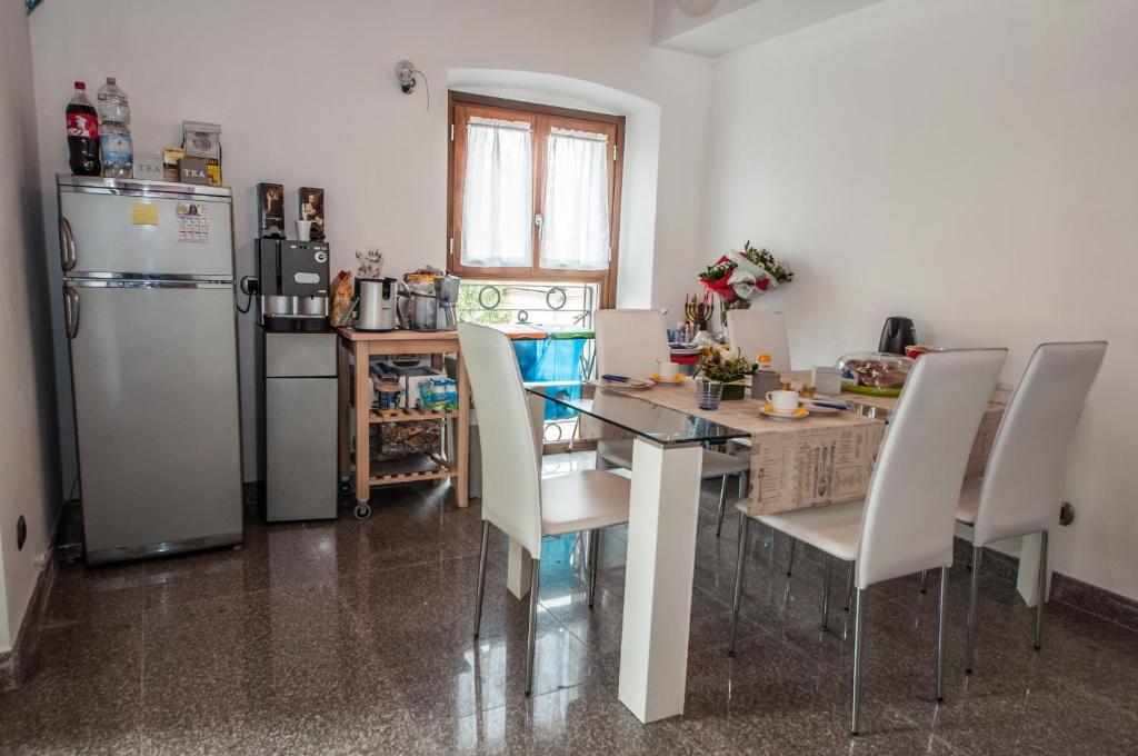 Kuchyň nebo kuchyňský kout v ubytování B&B Santa Lucia