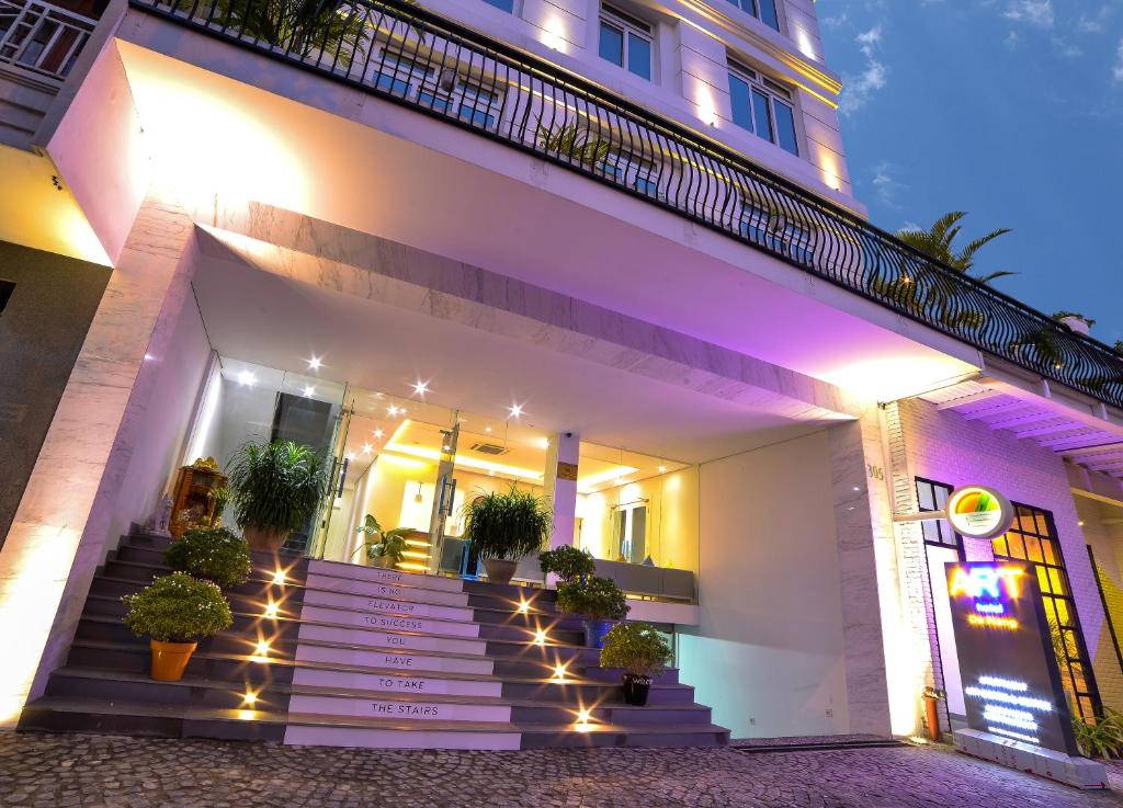 Budova, kde se hotel nachází